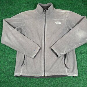 Vintage Rare 90s The North Face Full Zip Hodie Y2K Gorcope Grey Size M